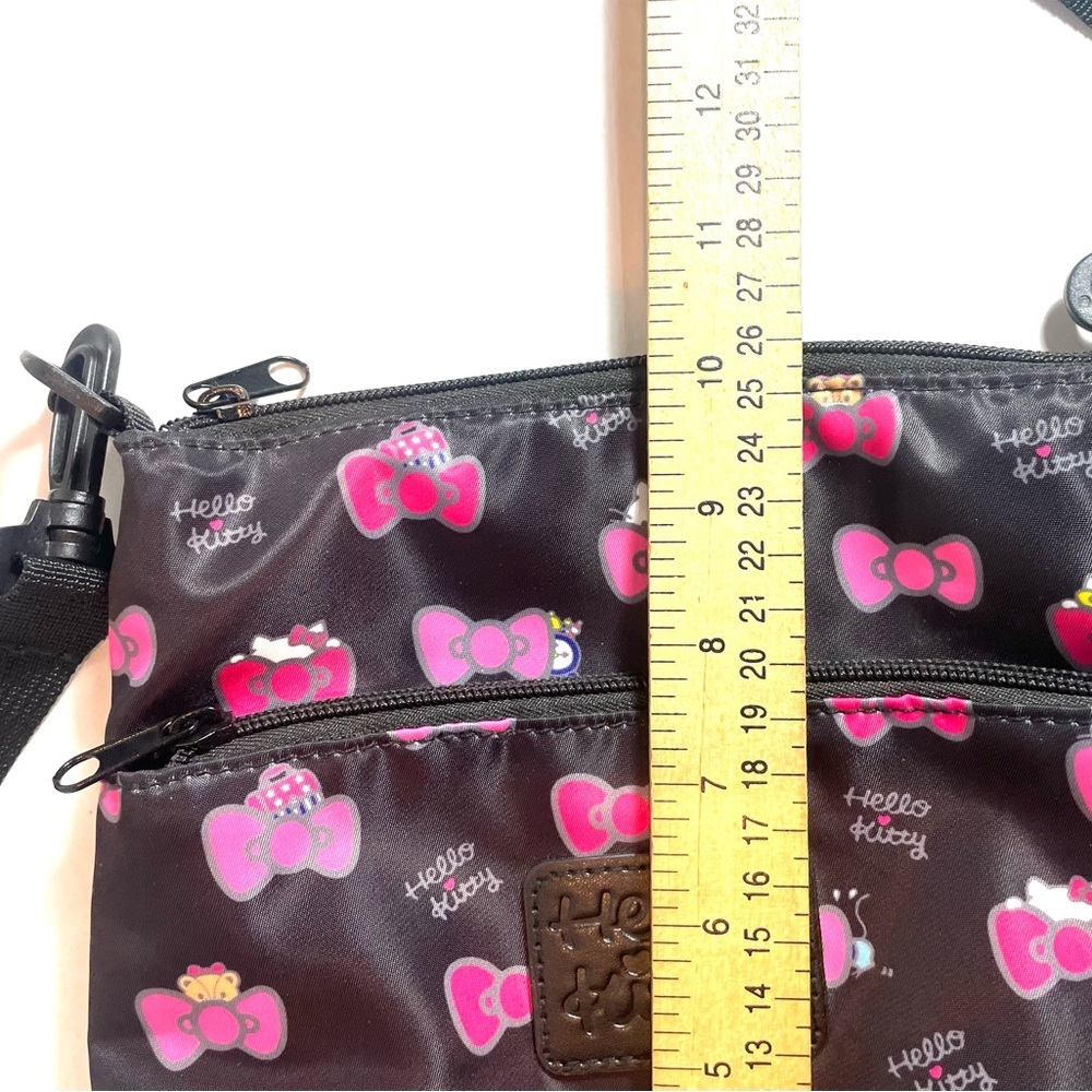 Hello Kitty Bow Crossbody Bag Soft Goth Travel Y2K - Picture 11 of 12